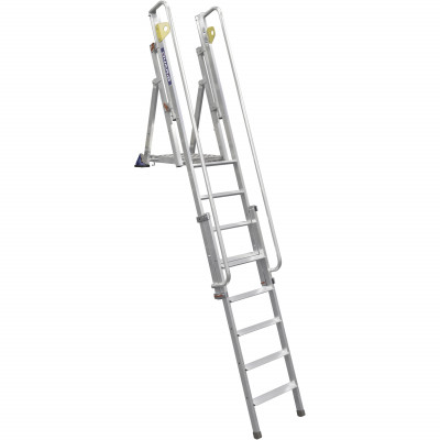 PLATEFORME HAUTEUR REGLABLE ACCESS FOND DE FOSSE - 6 A 10 MARCHES - Duarib | N111203