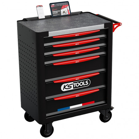 Servante 6 tir France, 298 pcs - KSTools | 824.6298F