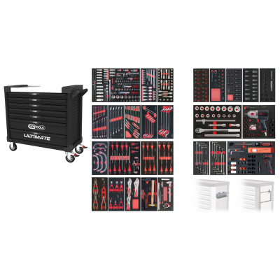 Servante XL 7 tiroirs 501 pcs - KSTools | 825.7501