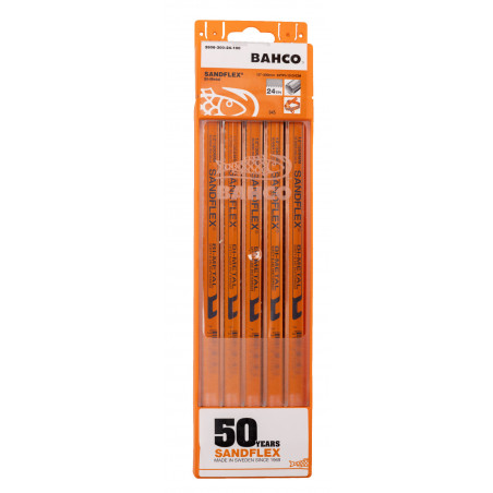 LAMES SANDFLEX, 10-PACK - Bahco | 3906-300-14-10P