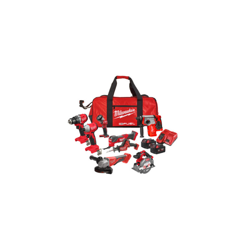 Powerpack 8 outils 18V FUEL M18 FPP8H-504B - Milwaukee | 4933500111