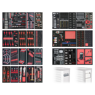 Compo 7 tiroirs 677 outils - KSTools | 714.0677