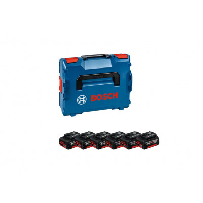 Set Multiple GBA 18V 6x4,0Ah L - BOSCH | 1600A02A2S