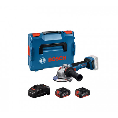 Meuleuse angulaire GWS 18V-11 + GBA 2x5,0Ah + GAL 1880 CV L - BOSCH | 06019N4103