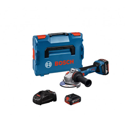 Meuleuse angulaire GWS 18V-11 S + GBA 2x5,0Ah + GAL 1880 CV L - BOSCH | 06019N4002