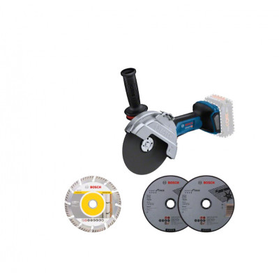 Meuleuse angulaire sans-fil BITURBO GWS 18V-180 P solo (C) - BOSCH | 06019H6L01