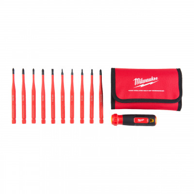 SET DE TOURNEVIS ISOLÉS M-E VDE 10 EN 1  - Milwaukee | 4932493657