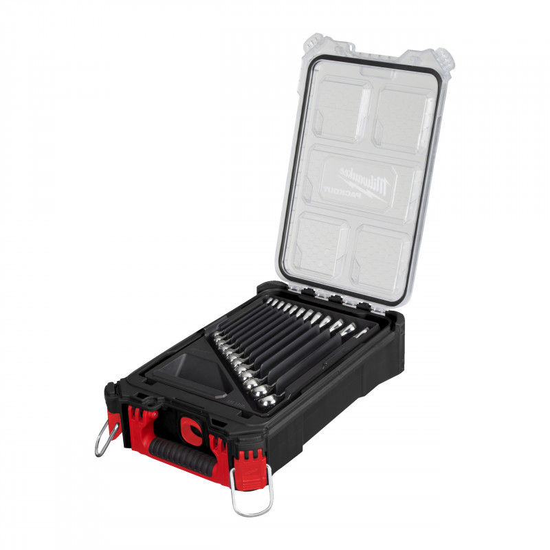 SET 15 CLES MIXTES MAXBITE PACKOUT ORGANISEUR  - Milwaukee | 4932498141