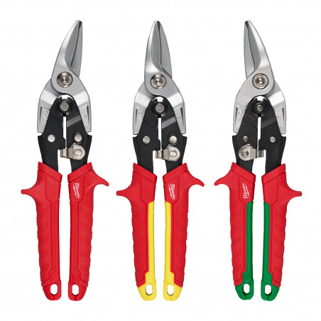 SET DE 3 CISAILLES D'AVIATION  - Milwaukee | 4932499020