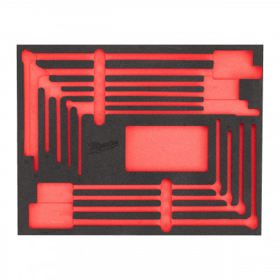 MODULE VIDE PACKOUT™ CLÉ EN T AVEC DOUILLE PIVOTANTE  - Milwaukee | 4932499114