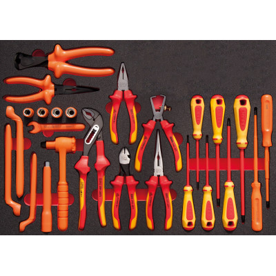 COMPOSITION DE 25 OUTILS ISOLES - SAM | CP-1000V