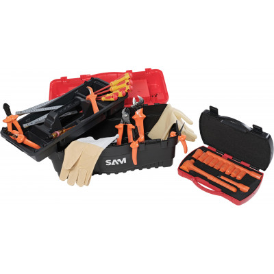 COMPOSITION DE 36 OUTILS D'ELECTRICIEN - SAM | CP-36ELEC