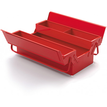 CAISSE A OUTILS TOLE VIDE - 12 LITRES - SAM | SAM-513-PCV