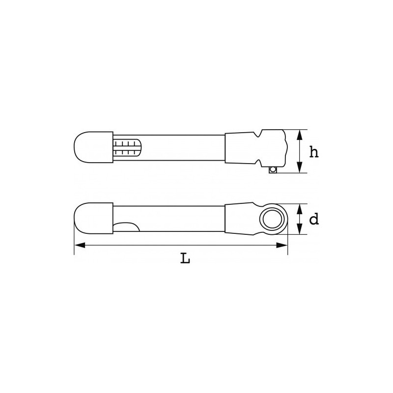 CLE DYNAMOMETRIQUE ISOLEE 1000 VOLTS 8-50 NM 3/8'' - SAM | Z-854-J