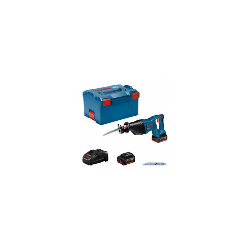 Scie sabre sans fil Bosch PRO GSA 18 V-LI 2 x 5 Ah L-B  BOSCH | 060164J00B