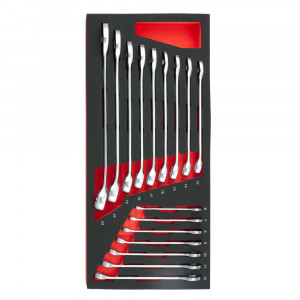 Jeu de 16 cles mixtes 40B en module mousse - FACOM | MODM.40B-16PF