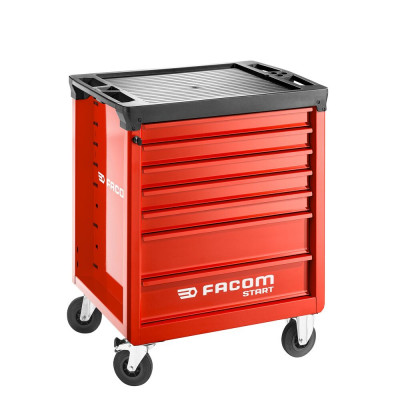 Servante d'atelier START - 7 tiroirs 3 modules par tiroir rouge - FACOM | START.7M3A