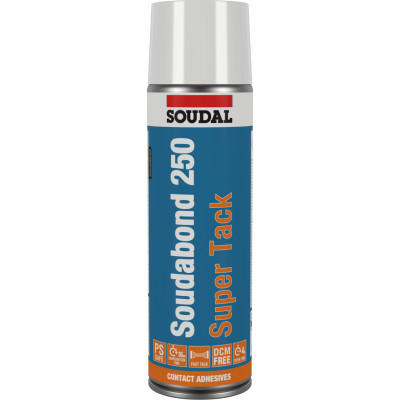 Mousse adhésive SOUDABOND 250 Super Tack aérosol 500 ML - SOUDAL | 158187
