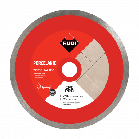 Disque CPC 230 PRO - RUBI | 30958