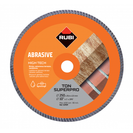 Disque TON 250 SUPERPRO - RUBI | 31909