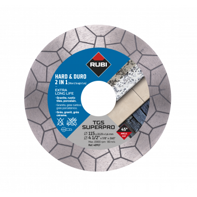 Disque TGS 115 SUPER PRO - RUBI | 40917
