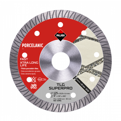 Disque TLG 125 EXT SUPER PRO - RUBI | 41901