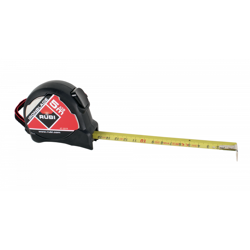 Mètre à Ruban IRONBLADE 5M X 19MM - RUBI | 75904