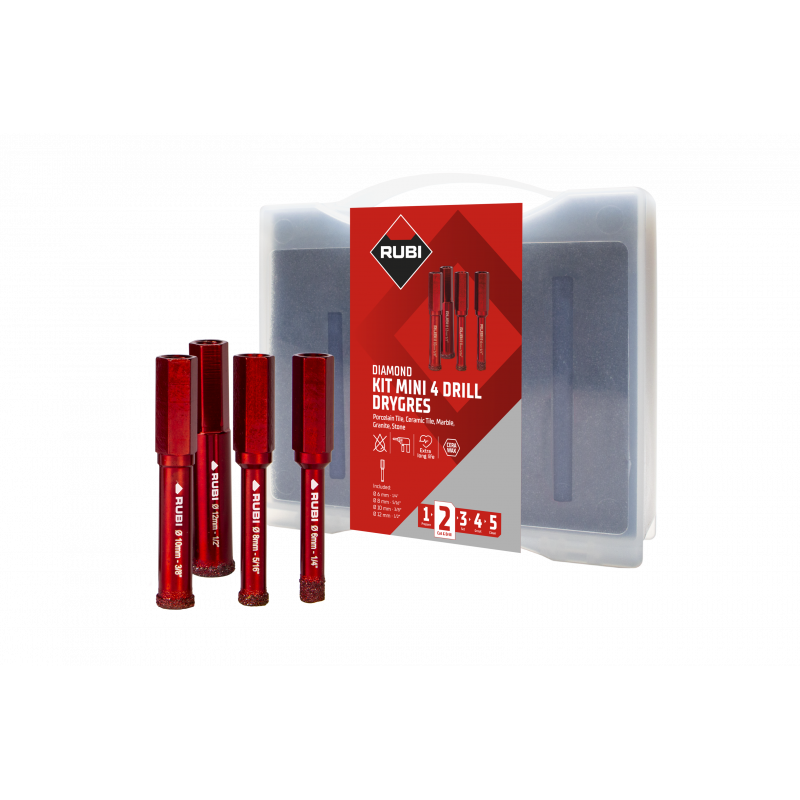 KIT MINI DRYGRES 4DRILL WONDER - RUBI | 5939