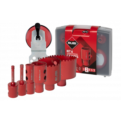 KIT 6 Trépans DRYGRES PREMIUM - RUBI | 51929