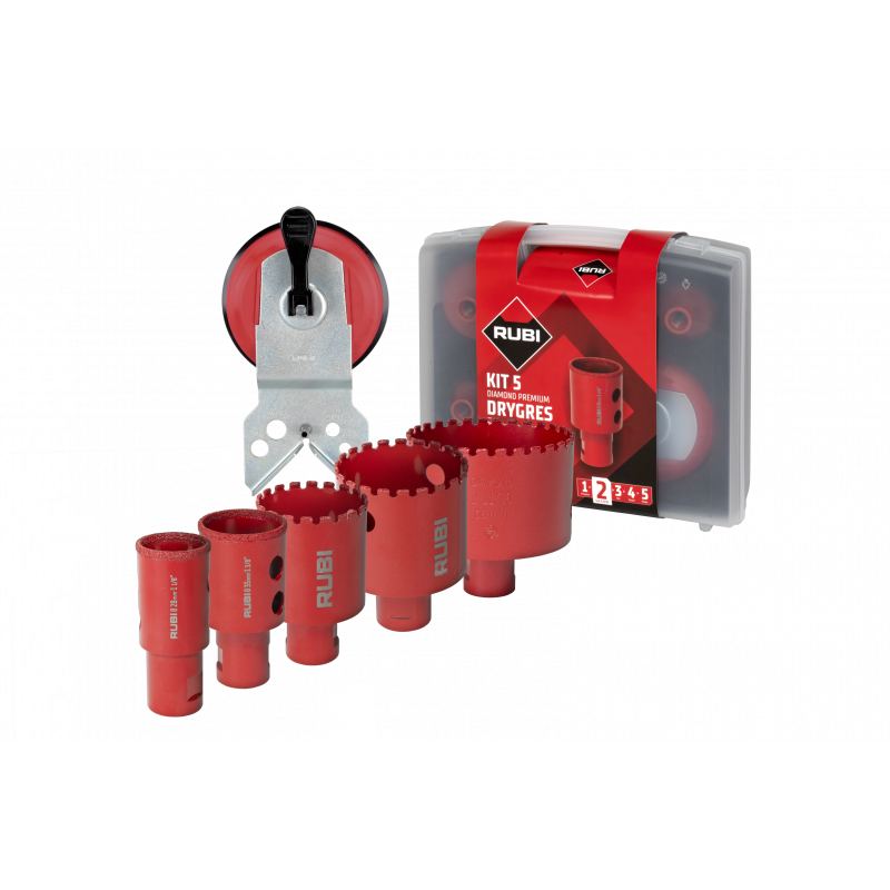 KIT 5 Trépans DRYGRES PREMIUM - RUBI | 51937