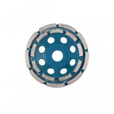 Meule à ébarber béton DOUBLE COURONNE Ø125 - RUBI | 5918