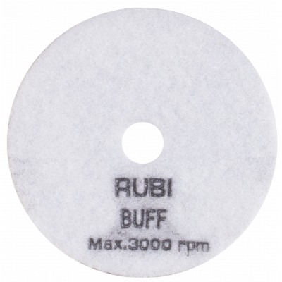 Disque diamant polissage et ponçage à sec Ø100 MM BUFF BL. - RUBI | 62977