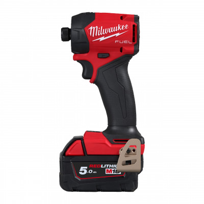 Visseuse à Chocs HYDRAULIC FUEL compacte Hex 1/4 FUEL, 18V, 5,0Ah, 4 Modes - M18 FIDRQ-502X - Milwaukee | 4933498912
