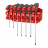 SET DE CLÉS MALES TORX POIGNÉE EN T AVEC CAPSULE DE FRAPPE  7 PCS - Milwaukee | 4932498690