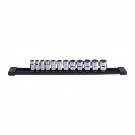 SET DE DOUILLES MÉTRIQUE 12 PANS CARRE 3/8" 12 PCS - Milwaukee | 4932498795