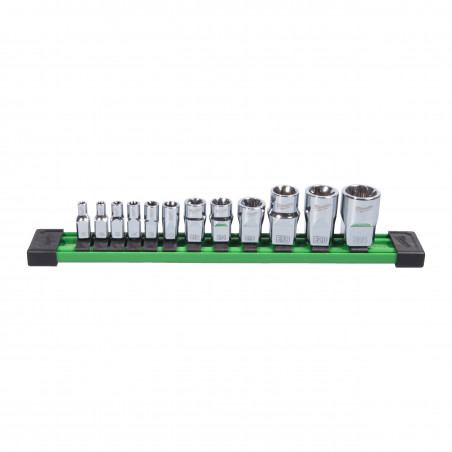 SET DE DOUILLES EXTERNES TORX 1/4", 3/8", 1/2" 13P CS - Milwaukee | 4932498799