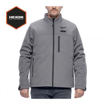 Blouson chauffant TOUGHSHELL - M12 HJGREY6-0 -Milwaukee