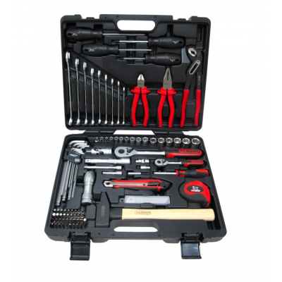 Coffret d'outillage généraliste 1/4'' - 1/2'', 103 pièces KSTools | 911.0703