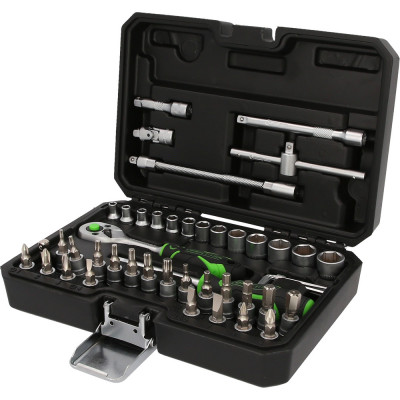 Coffret de douilles COMPETITION 1/4", 48 pcs - KSTools | 512.0048