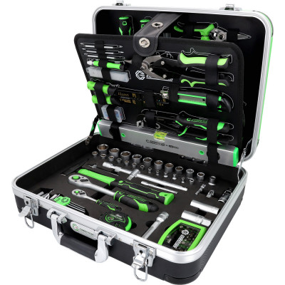 Coffret d'outillage généraliste COMPETITION 1/4"+1/2", 145 pcs - KSTools | 512.0145