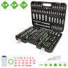 Coffret de douilles COMPETITION 1/4"+3/8"+1/2", 191 pcs - KSTools | 512.0191