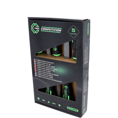 Jeu de limes COMPETITION, 5 pcs - KSTools | 512.0405