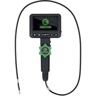 Vidéoscope COMPETITION HD avec sonde de caméra frontale flexible 180° et 0° Ø 6,0 mm - KSTools | 512.4600