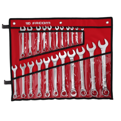 JEU DE 22 CLES MIXTES 40B EN TROUSSE TEXTILE - FACOM | 40B.JV22PB