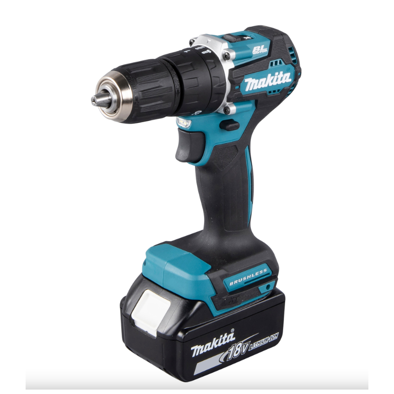Perceuse Visseuse 40NM 18V + BL1830B x2 Makita | DHP487RFJ