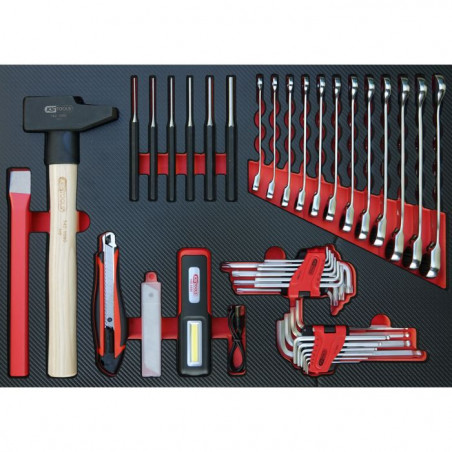 SERVANTE 7 TIROIRS - EDITION LIMITEE 2026 - ÉQUIPÉE DE 208 OUTILS KSTools | 826.7206F