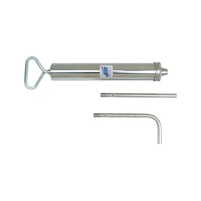 seringue acier 500ml algi +2 becs 10295