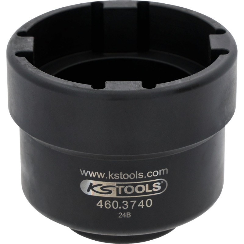 Clé à écrous rainurée 3/4’’ avec 4 ergots pour DAF, ergot intérieur Ø 66,8 mm - KSTools | 460.3740