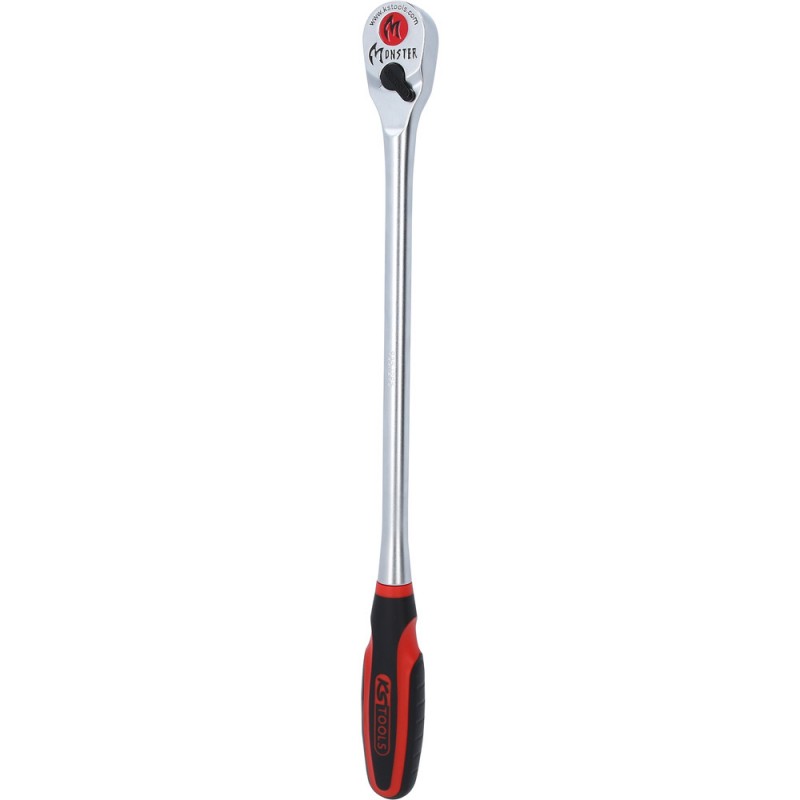 Cliquet réversible 1/2'' MONSTER , long, 100 dents - KSTools | 935.1295