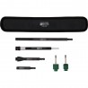 Jeu d’outils de nettoyage de siège de soupape pour jantes en alu, 7 pcs - KSTools | 100.5100